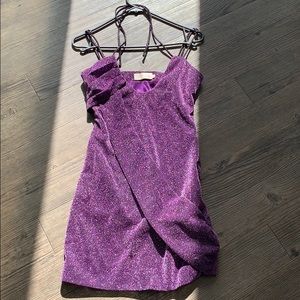Choosy cocktail party mini dress